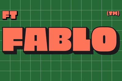 FT FABLO | SHADOW FONT Free Download