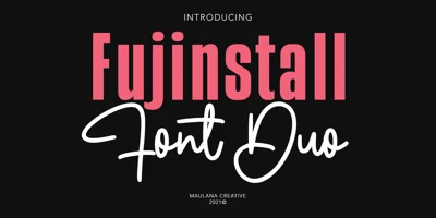 Fujinstall Font