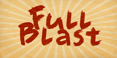 Full Blast Font