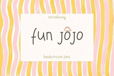 fun JOJO Handwritten Font