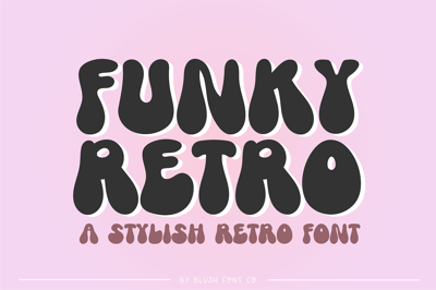 FUNKY RETRO Boho Bubble Font Free Download