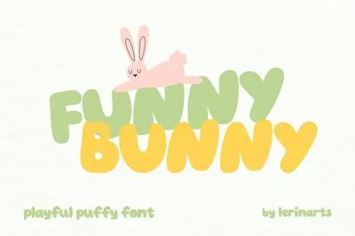 Funny Bunny playful handwritten font