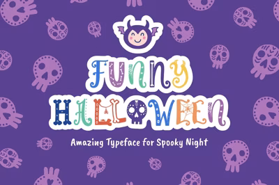 Funny Halloween Font Free Download