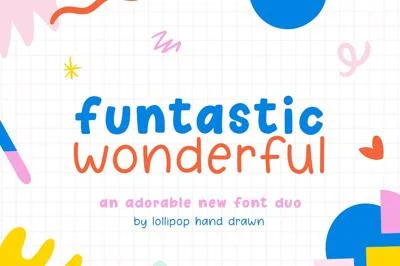 Funtastic Wonderful Font Duo