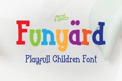Funyard - Playful Cute Kids Font