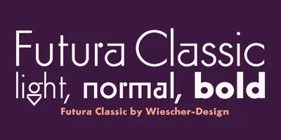 Futura Classic Font