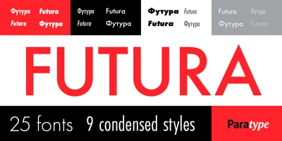 Futura PT Font