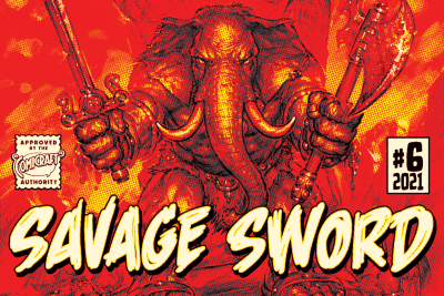 Savage Sword - angry brush comic SFX Free Download