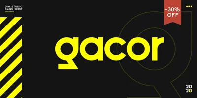 Gacor Font