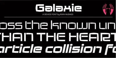 Galaxie Font