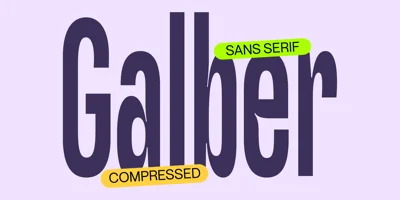 Galber Font