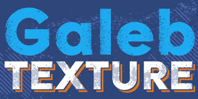 Galeb Texture Font