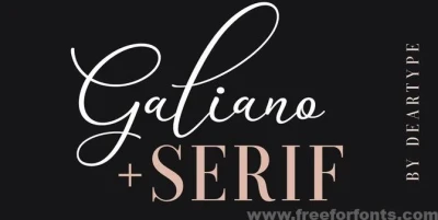 Galiano Font