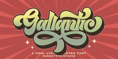 Gallantic Font