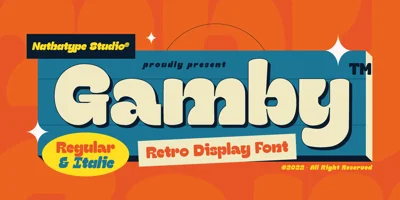 Gamby Font