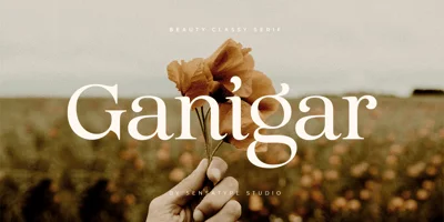 Ganigar Style Font