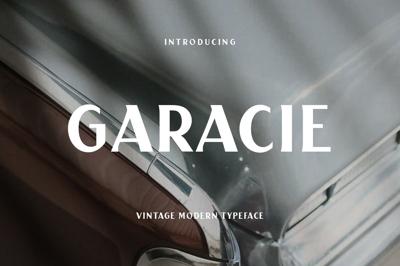 Garacie Vintage Modern Typeface Free Download