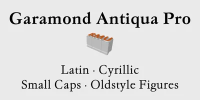 Garamond Antiqua Pro Font