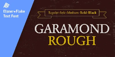 Garamond Rough Pro Font