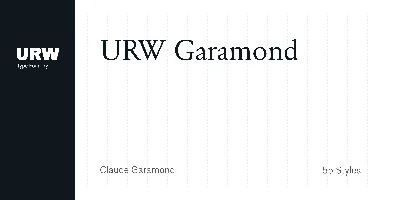 Garamond Font