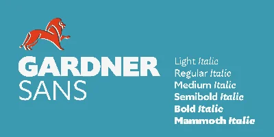 Gardner Sans Font