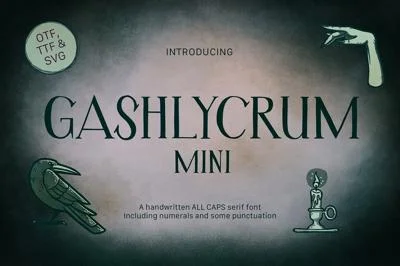Gashlycrum Mini Font