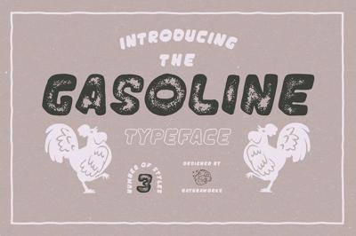 Gasoline Typeface Free Download