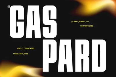 Gaspard – Condensed Font