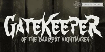 Gate Keeper AOE Font