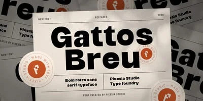 Gattos Breu Font