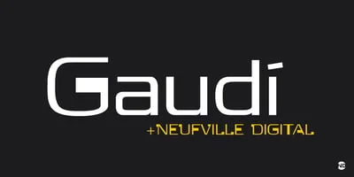 Gaudi ND Font