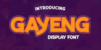 Gayeng Font