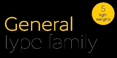 General Font