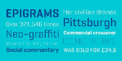 Geogrotesque Stencil Font