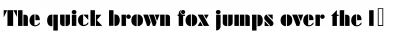 Geometric Stencil Font