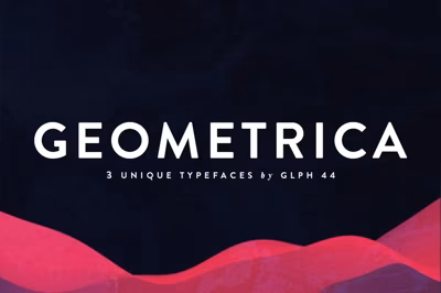 Geometrica | Font Bundle Free Download