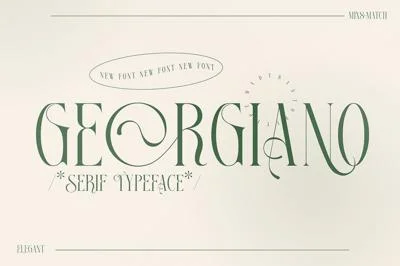 Georgiano Modern Serif Font