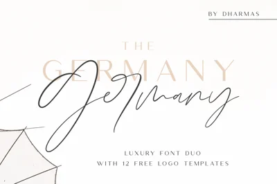 Germany - Luxury Font Duo