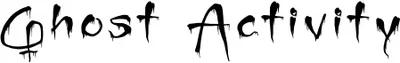 Ghost Activity Font