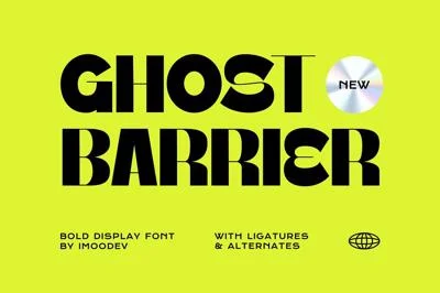Ghost Barrier Font