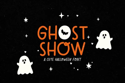 GHOST SHOW Font