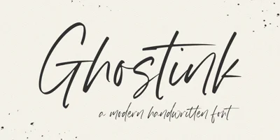 Ghostink Font