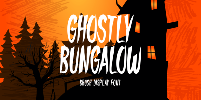Ghostly Bungalow Font