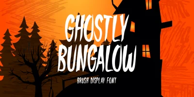 Ghostly Bungalow Font