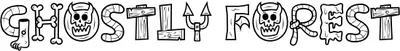 Ghostly Forest Font