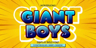 Giant Boys Font