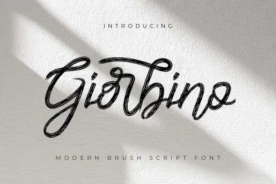 Giorbino Font
