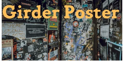Girder Poster Font