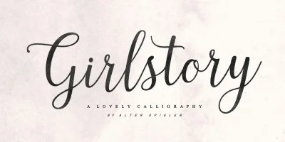 Girlstory Script Font