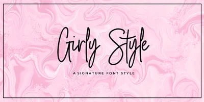 Girly Style Font